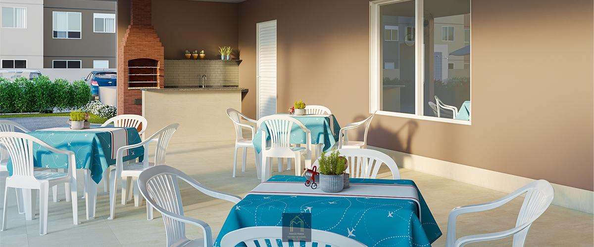 Apartamento à venda com 2 quartos, 42m² - Foto 2